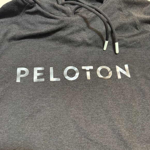 Peloton Nualime Charcoal Cooldown Hoodie Women's Large - Picture 2 of 8